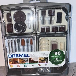 Dremel All-Purpose Accessory Storage Kit - Black and White